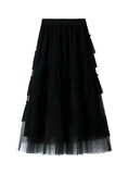 MULTI-LAYER CAKE SKIRT GAUZE SKIRT