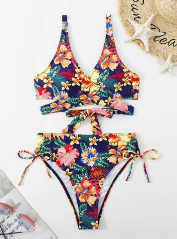 SEXY PRINT SWIMSUIT BIKINI