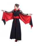 EASTER ADULT FEMALE VAMPIRE DEVIL COSTUME DRESS