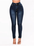 WOMEN SLIM JEANS PENCIL PANTS