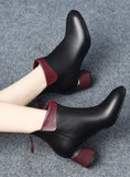 VINTAGE WOMEN SINGLE COTTON BOOTS