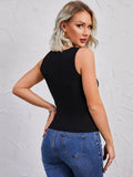 SEXY V-NECK SLIM JOKER SUSPENDER TOP