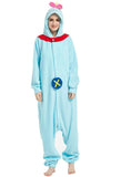 WOMEN ADULT ONESIE SCRUMP PAJAMA LILO UGLY PUPPET