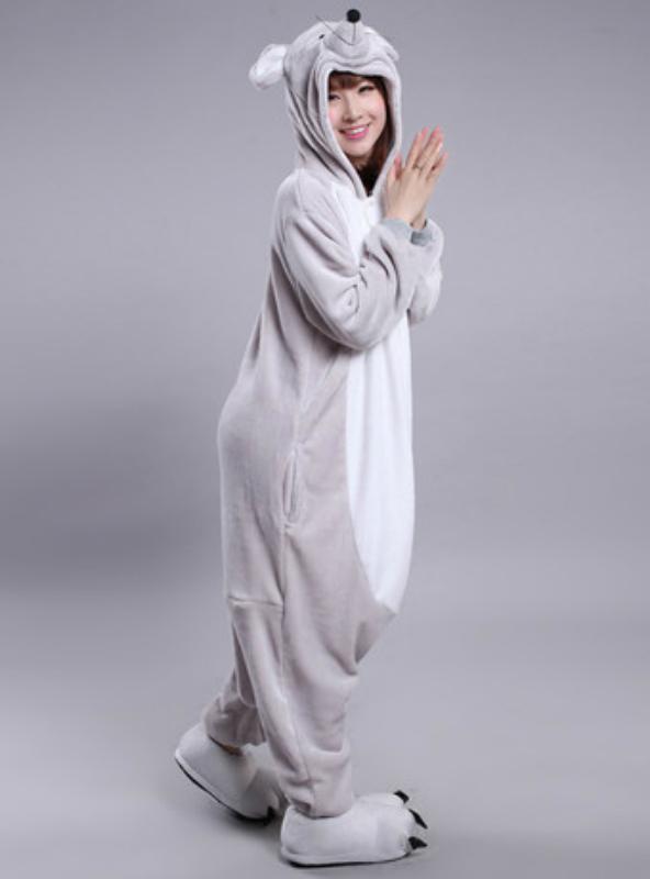 WOMEN ZODIAC RAT CARTOON ANIMAL PAJAMA FLANNEL – Ncocon