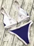 Two Tone Padded Swimsuit