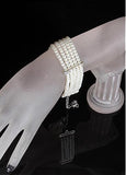 Popular Bracelets With Rhinestones & Pearls Captivating Alloy 