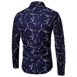 Designer Shirts for Men Stylish Chest Pocket Printing Button Up 