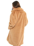 Faux Fur Coats Jackets Women Autumn Winter Rabbit Fur 