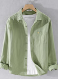 Men's Long Sleeve Cotton Shirt