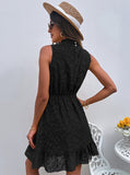 Chiffon Lace Jacquard Dress