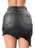 Skirt Blue Denim Women Sexy Casual Mini Summer Skirts