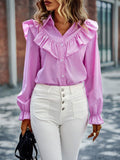 WOMEN FASHION STRIPED TOP SHIRT