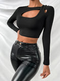 SLIM AND SEXY LONG SLEEVE T-SHIRT