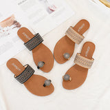 BOHEMIAN SEASIDE ROMAN SLIPPER
