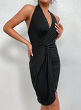 SEXY BACK-SLUNG SLING DRESS