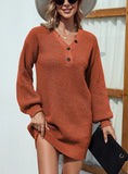LEISURE V-STRIPED PULLOVER SWEATER