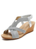 BOHEMIAN OPEN-TOED HOLIDAY SANDALS