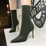 THIN POINTED ELASTIC BOOTIES