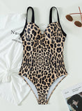 ONE-PIECE HARD STEEL SHOULDER STRAP SWIMSUIT