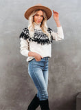 RETRO TASSEL TURTLE NECK SWEATER