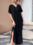WOMRN LOOSE T-SHIRT DRESS