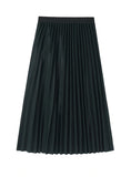 HIGH WAIST THIN BODY PLEATED SKIRT