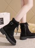 THICK BELT BUCKLE BOTTOM MARTIN BOOTS
