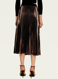 Pleated Skirt Slim High Waist Beach Dress
