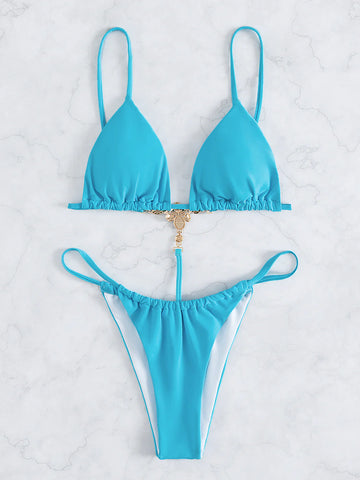 SEXY BACKLESS BEACH BIKINI