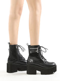 SIDE ZIPPER SMALL POCKET JEWELRY WOMEN BOOTS