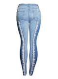 SLIM TASSEL SLIM PANTS JEANS