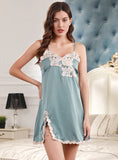 SILK SLING NIGHTGOWN ICE SILK UNDERWEAR