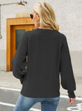 LONG-SLEEVED ROUND NECK SWEATER