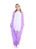 UNICORN CARTOON ONE PIECE ANIMALS PAJAMA FLANNEL