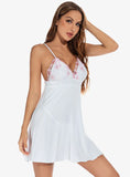 KNITTED COTTON MODAL NIGHTDRESS SET