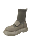 LOOSE CAKE THICK SOLE KNITTED ELASTIC SOCKS BOOTS