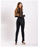 WOMEN HIGH WAIST SLIM-FIT JEANS