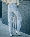 CASUAL IRREGULAR HOLES JEANS