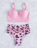 FASHION FEMALE SPLIT SWIMSUIT