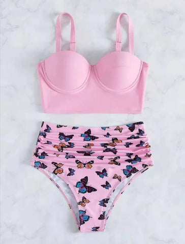 FASHION FEMALE SPLIT SWIMSUIT