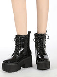 WOMEN'S LOOSE CAKE THICK PLATFORM BOOTS