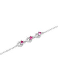 Fashion Pink Crystal Bracelet