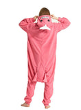 WOMEN CARTOON CONJOINED PAJAMA POWDER WHALE