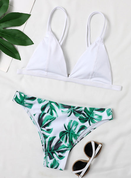 High Cut Leaf Bikini – Ncocon