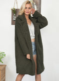 Fluffy Shaggy Faux Long Fur Coat Fashion Thick Warm Jacket 