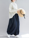Marvelous Plus Size Denim Bloomers Pants