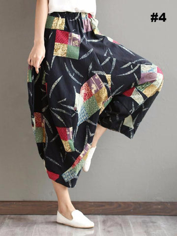 Latest Wide Leg Harem Pants Bottom