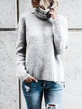 Fashion Loose Knitting Sweater Tops
