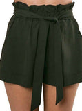 Casual Shorts High Waist Short Beach Bow Shorts