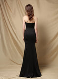 MERMAID STRAPLESS BEADING PARTY DRESS